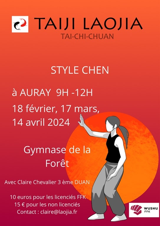 stages taijiquan 2024 AURAY