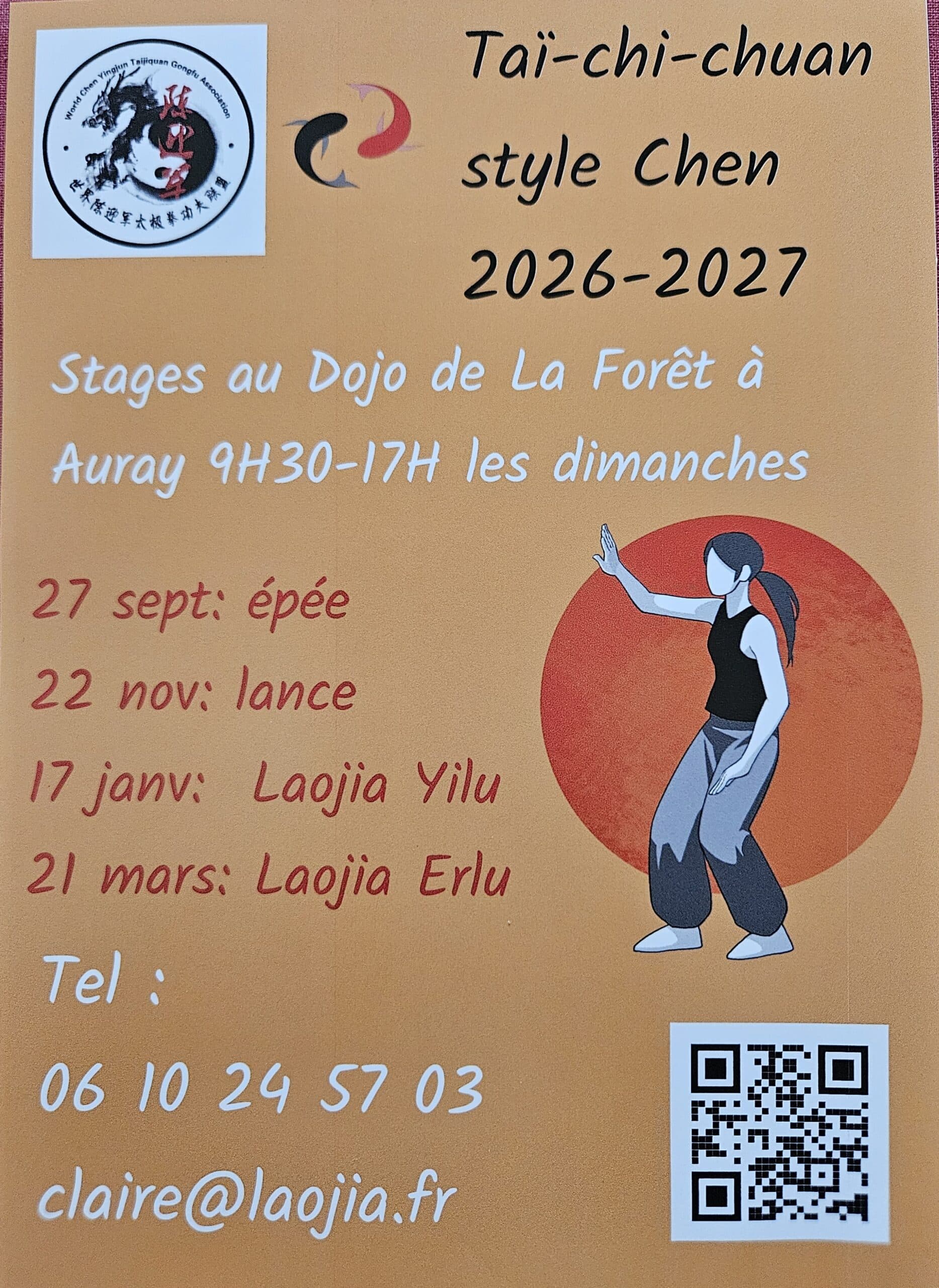 You are currently viewing Journées de taïchi-chuan à Auray, saison 2026-2027